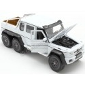 Cochesdemetal.es 2015 Mercedes-Benz G 63 AMG 6x6 Blanco 1:24 Welly 24061