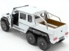 Cochesdemetal.es 2015 Mercedes-Benz G 63 AMG 6x6 Blanco 1:24 Welly 24061