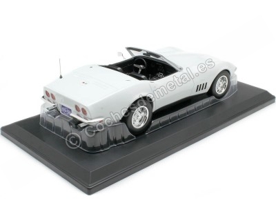 Cochesdemetal.es 1969 Chevrolet Corvette Stingray Convertible Blanco Can Am 1:18 Norev 189038 2