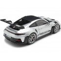 Cochesdemetal.es 2022 Porsche 911 GT3 RS con Pack Weissach GT Plateado/Negro 1:18 Norev 187366