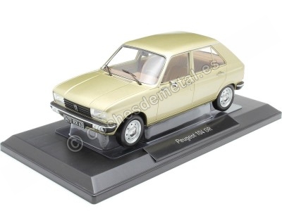 Cochesdemetal.es 1981 Peugeot 104 GR Beige Metalizado 1:18 Norev 184904