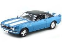 1968 Chevrolet Camaro  Z-28 Coupe Azul 1:18 Maisto 31685