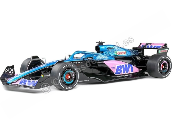 Cochesdemetal.es 2023 Alpine A523 Nº31/10 Ocon/Gasly Decoración de Presentación 1:18 Solido S1808805