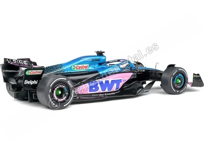 Cochesdemetal.es 2023 Alpine A523 Nº31/10 Ocon/Gasly Decoración de Presentación 1:18 Solido S1808805 2