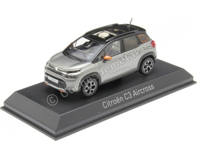 Cochesdemetal.es 2021 Citroen C3 Aircross Gris Platino 1:43 Norev 155336