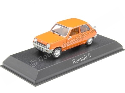 Cochesdemetal.es 1972 Renault 5 R5 TL Naranja 1:43 Norev 510530