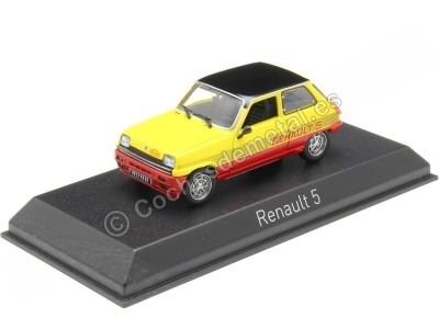 Cochesdemetal.es 1978 Renault 5 R5 TS Monte-Carlo Amarillo/Rojo 1:43 Norev 510536