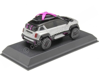 Cochesdemetal.es 2022 Renault Concept 4EVER Trophy E-Tech 100% Electric Plateado/Negro/Rosa 1:43 Norev 517965 2