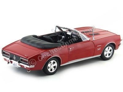 Cochesdemetal.es 1967 Chevrolet Camaro SS 396 Convertible Rojo 1:18 Food 31684 2