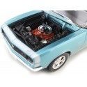 Cochesdemetal.es 1967 Chevrolet Camaro SS 396 Convertible Turquesa 1:18 Maisto 31684