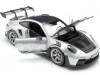 Cochesdemetal.es 2022 Porsche 911 GT3 RS con Pack Weissach GT Plateado/Negro 1:18 Norev 187366