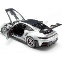 Cochesdemetal.es 2022 Porsche 911 GT3 RS Con Pack Weissach GT PlatEado / Negro 1:18 Norev 187366
