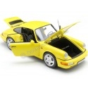 Cochesdemetal.es 1992 Porsche 911 (964) Carrera 2 Amarillo 1:18 Norev HQ 187328