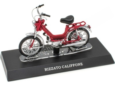 Cochesdemetal.es 1975 Rizzato Califfone Rojo "Passione Motorini" 1:18 Editorial Salvat MOTO04 2