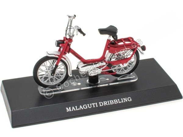 Cochesdemetal.es 1975 Malaguti Dribbling Rojo/Blanco "Passione Motorini" 1:18 Editorial Salvat MOTO06