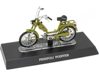 Cochesdemetal.es 1970 Peripoli Pointer Verde "Passione Motorini" 1:18 Editorial Salvat MOTO18 2