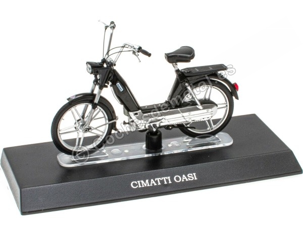 Cochesdemetal.es 1975 Cimatti Oasi Negro "Passione Motorini" 1:18 Editorial Salvat MOTO21