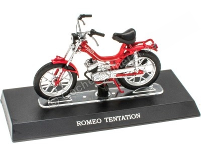 Cochesdemetal.es 1973 Romeo Tentation Rojo "Passione Motorini" 1:18 Editorial Salvat MOTO27