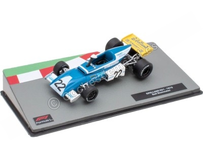 Cochesdemetal.es 1972 Eifelland E21 Nº22 Rolf Stommelen 1:43 Editorial Salvat ABF1M117A