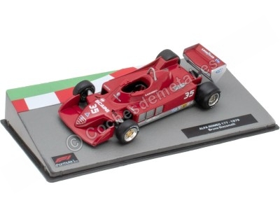 Cochesdemetal.es 1979 Alfa Romeo 177 Nº35 Bruno Giacomelli 1:43 Editorial Salvat ABF1M035A