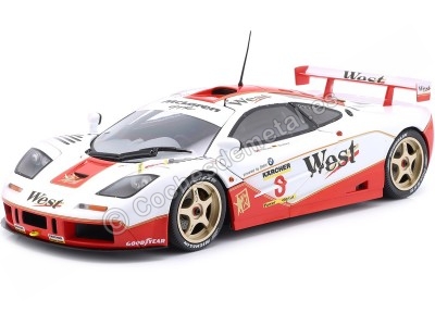 Cochesdemetal.es 1995 McLaren F1 GTR Nº8 Nielsen/Bscher Ganador Campeonato BPR GT 1:18 Solido S1804107