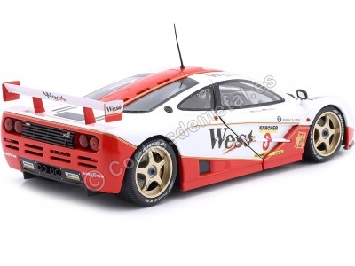 Cochesdemetal.es 1995 McLaren F1 GTR Nº8 Nielsen/Bscher Ganador Campeonato BPR GT 1:18 Solido S1804107 2