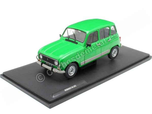 Cochesdemetal.es 1978 Renault 4L GTL Verde Jardín 1:18 Solido S1800112