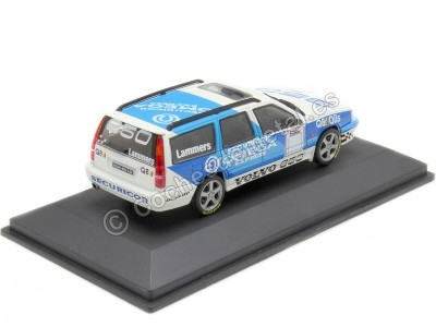 Cochesdemetal.es 1994 Volvo 850 T5-R 2.3L 20V Turbo Tributo Blanco/Azul Decorado 1:43 Solido S4310604 2