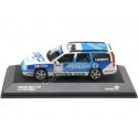 CARSDEMETAL.ES 1994 Volvo 850 T5-R 2,3L 20V Turbo blanc / bleu Hommage décoré 1:43 Solino S4310604
