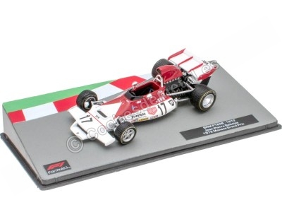 Cochesdemetal.es 1972 BRM P160B Nº17 Jean-Pierre Beltoise Ganador GP F1 Mónaco 1:43 Editorial Salvat ABF1M043A 2