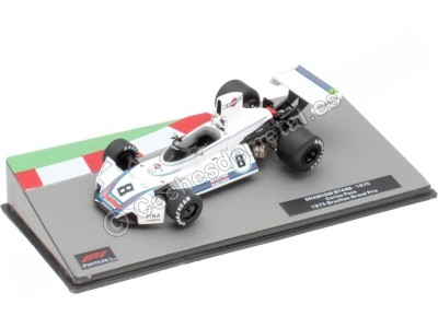 Cochesdemetal.es 1975 Brabham BT44B Nº8 Ganador GP F1 Brasil 1:43 Editorial Salvat ABF1M010A 2