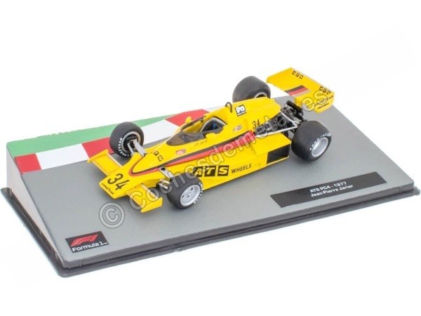 Cochesdemetal.es 1977 ATS PC4 Nº34 Jean-Pierre Jarier 1:43 Editorial Salvat ABF1M123A