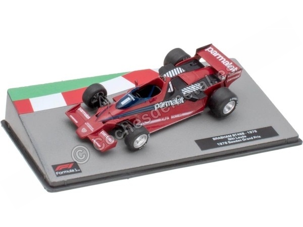 Cochesdemetal.es 1978 Brabham BT46B Nº1 Niki Lauda Ganador GP F1 Suecia 1:43 Editorial Salvat ABF1M055A