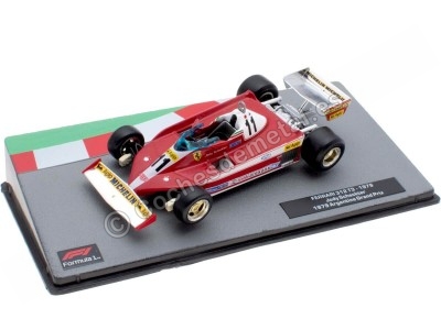 Cochesdemetal.es 1979 Ferrari 312 T3 Nº11 Jody Scheckter GP F1 Argentina Campeón del Mundo 1:43 Editorial Salvat ABF1M231A 2