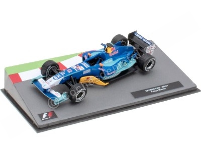 Cochesdemetal.es 2004 Sauber C23 Nº12 Felipe Massa 1:43 Editorial Salvat ABF1M025A