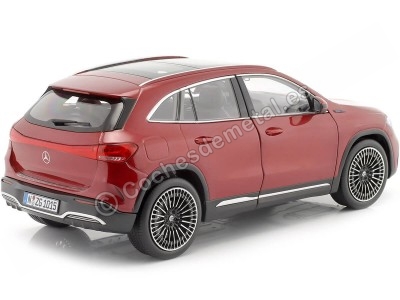 Cochesdemetal.es 2021 Mercedes-Benz EQA Rojo Patagonia 1:18 Dealer Edition PM10150011 2