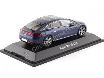 Cochesdemetal.es 2021 Mercedes-Benz Eqs (V297) Azul Sodalite 1:43 Édition du concessionnaire B66960571 2