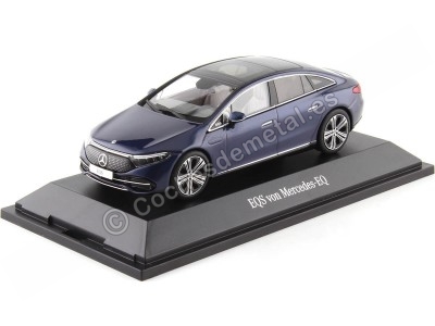 Cochesdemetal.es 2021 Mercedes-Benz Eqs (V297) Azul Sodalite 1:43 Édition du concessionnaire B66960571