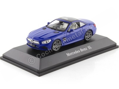 Cochesdemetal.es 2016 Mercedes-Benz SL Convertible (R231) Azul Brillante 1:43 Dealer Edition B66960533