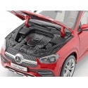 Cochesdemetal.ES 2023 Mercedes-Benz Gle Coupé (C167) Rojo Jacinto Methalizado Diseño 1:18 Édition de concessionnaire B6