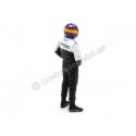 Cochesdemetal.es 2001 Figure Début Fernando Alonso Pilot F1 Equip Minardi 1:43 CARTRIX CT081