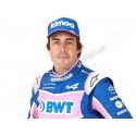 Cochesdemetal.es 2021 Figura Fernando Alonso Piloto F1 Equipo Alpine 1:43 Cartrix CT079