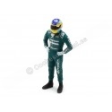 Cochesdemetal.es 2023 Figura Fernando Alonso Piloto F1 Equipo Aston Martin 1:43 Cartrix CT080