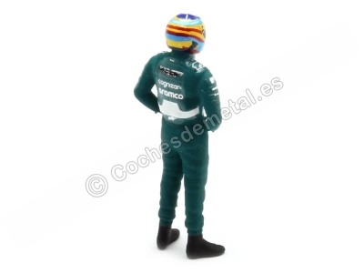 Cochesdemetal.es 2023 Figura Fernando Alonso Piloto F1 Equipo Aston Martin 1:43 Cartrix CT080 2