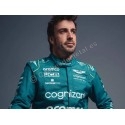 Cochesdemetal.es 2023 Figura Fernando Alonso Piloto F1 Equipo Aston Martin 1:43 Cartrix CT080