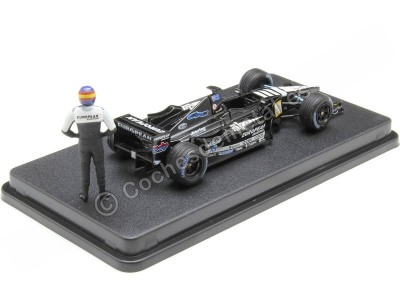 Cochesdemetal.es 2001 Minardi PS01 Nº21 + Figura Fernando Alonso + Urna Expositora 1:43 Cochesdemetal F1_32SET 2