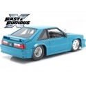 Cochesdemetal.es 1989 Ford Mustang GT Fast & Furious "Fast X" Azul / Negro 1:24 Jada Toys 34922 253203098