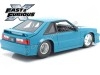 Cochesdemetal.es 1989 Ford Mustang GT Fast & Furious "Fast X" Azul / Negro 1:24 Jada Toys 34922 253203098