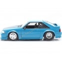 Cochesdemetal.es 1989 Ford Mustang GT Fast & Furious "Fast X" Azul / Negro 1:24 Jada Toys 34922 253203098