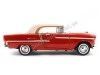 Cochesdemetal.es 1955 Chevrolet Bel Air Convertible Rojo 1:18 Motor Max 73184